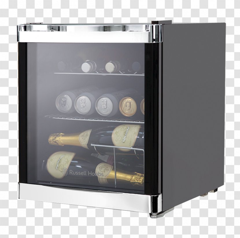 Refrigerator Wine Cooler Russell Hobbs Glass Drink - Inc Transparent PNG
