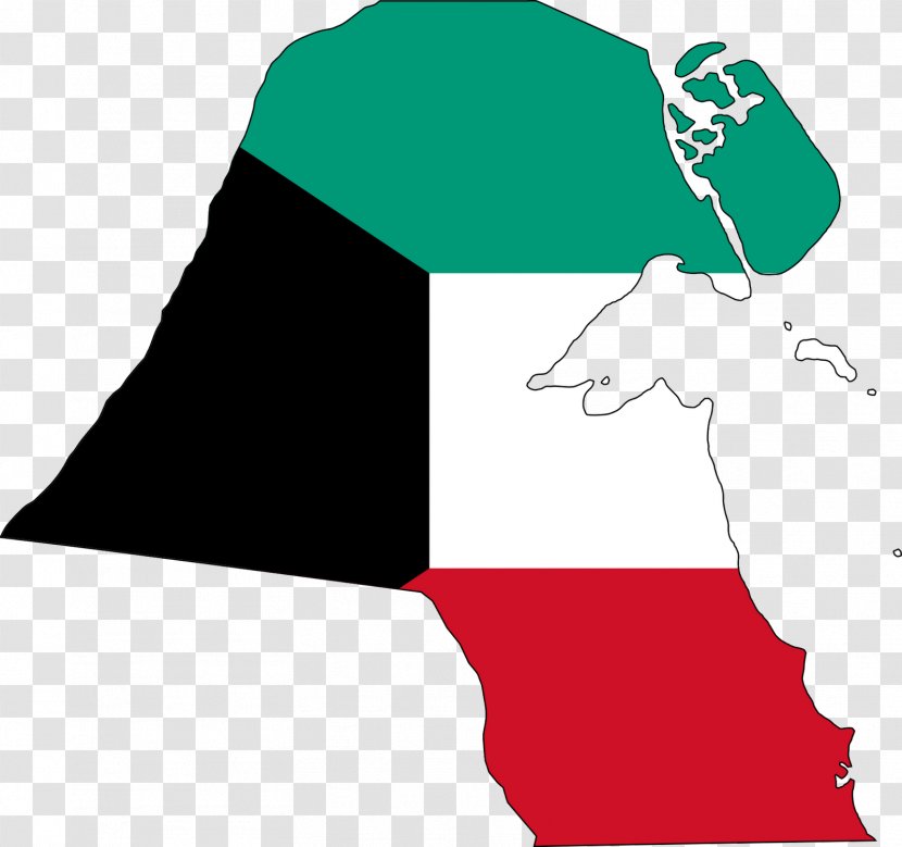 Kuwait City Republic Of Flag Map - Hat Transparent PNG
