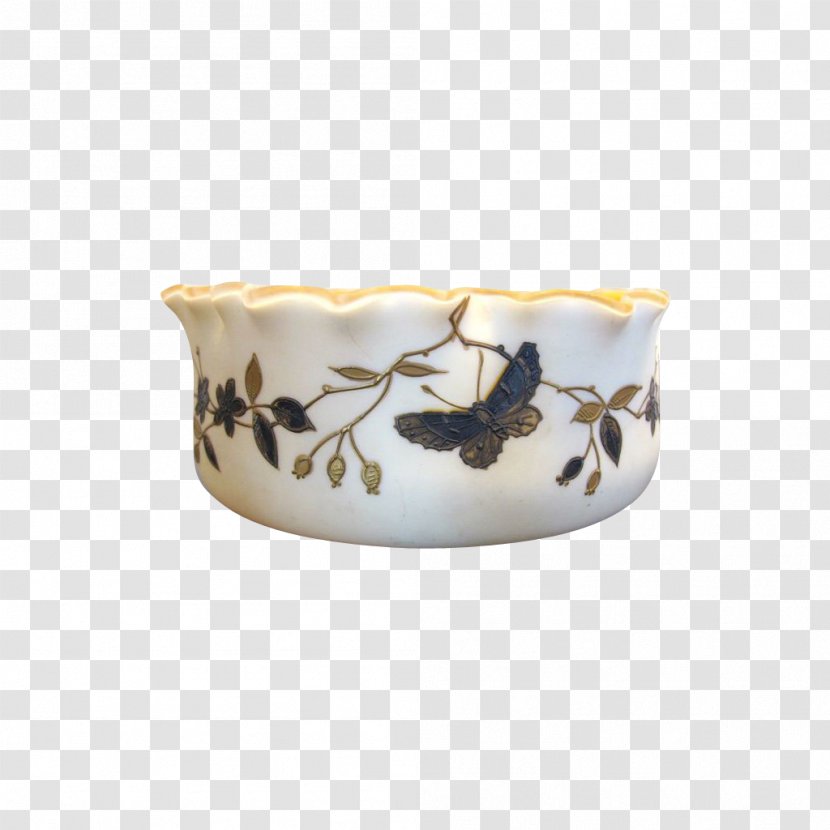 Ceramic Tableware Bowl Porcelain - Hand-painted Butterfly Transparent PNG