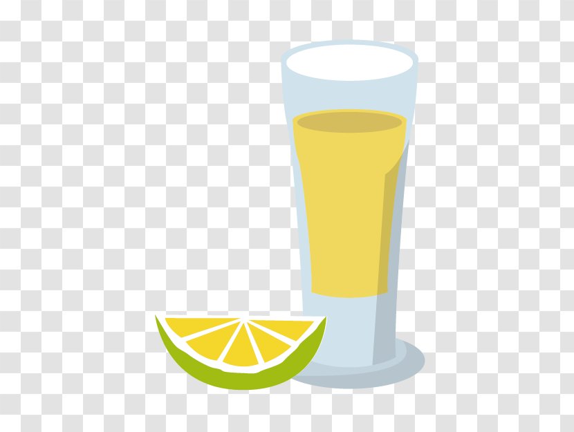 Beer Orange Juice Tequila Mexico Drink - Cartoon Lemon Cocktail Transparent PNG