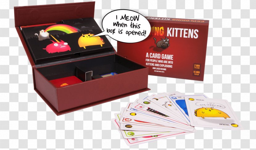 Exploding Kittens Cat Meow Game - Edition - Kitten Transparent PNG