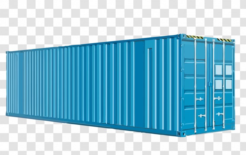 Shipping Containers Rail Transport Cargo Intermodal Container Containerization - Storage Transparent PNG