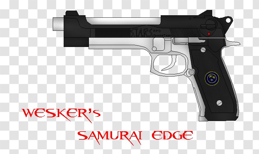 Trigger Resident Evil Albert Wesker Chris Redfield Jill Valentine - Beretta 92 - Apocalypse Transparent PNG