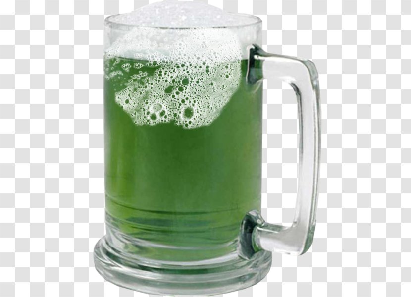 Beer Stein Saint Patrick's Day Holiday 17 March - Mug - Green Transparent PNG