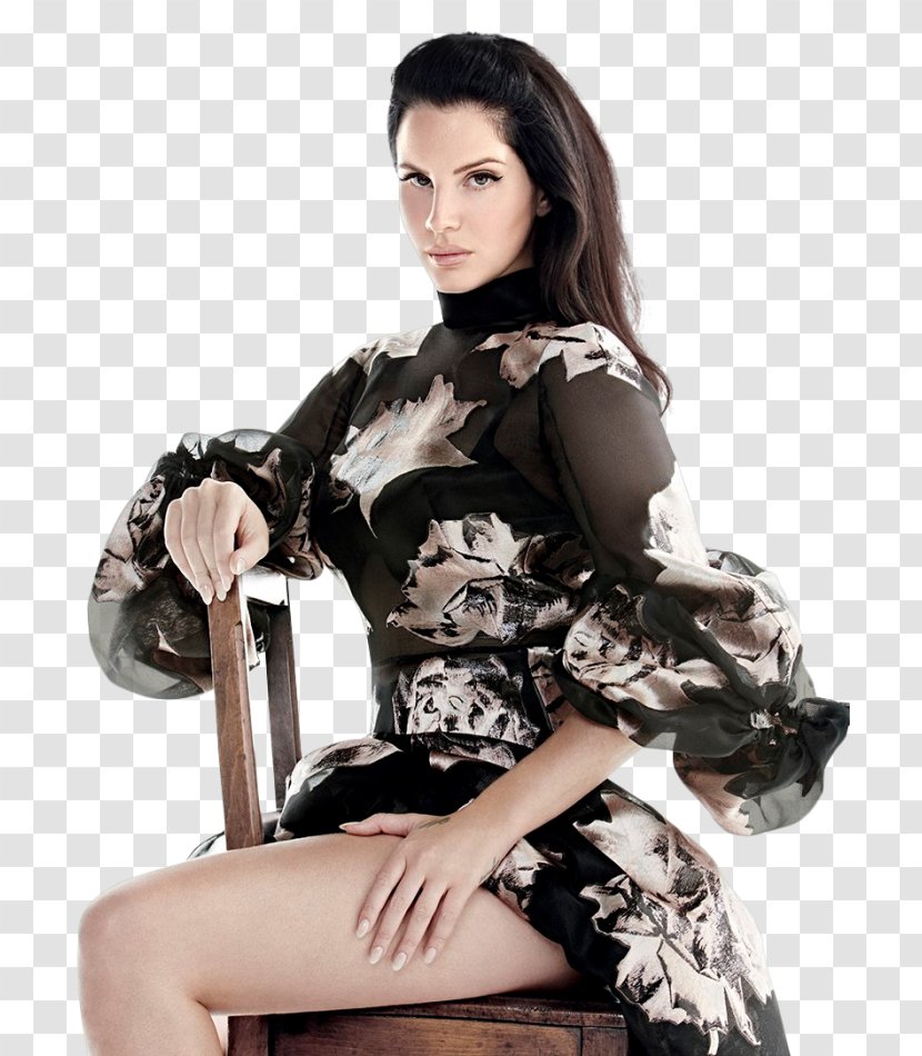 Lana Del Rey Vogue Türkiye Magazine Ray Turkey - Silhouette - Flower Transparent PNG