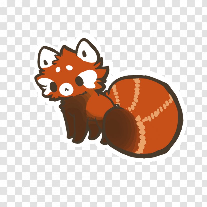 Red Panda Giant Drawing Foal Clip Art - Flower Transparent PNG