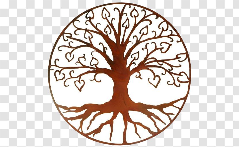 Tree Of Life Wall Decal Metal - Sculpture Transparent PNG