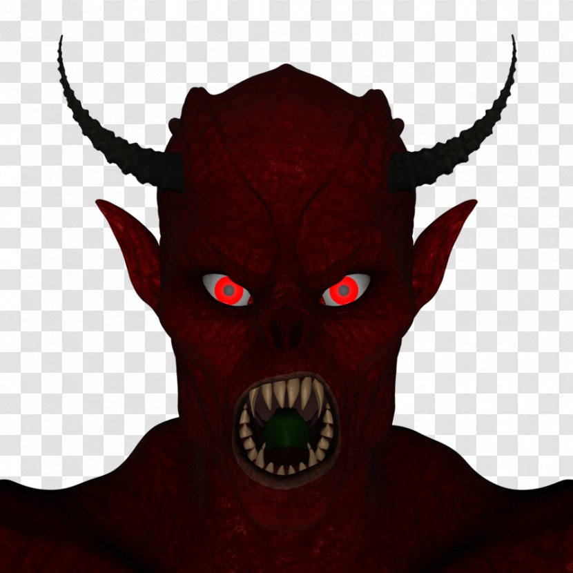DeviantArt Demon Snout - Deviantart - Devil Head Transparent PNG