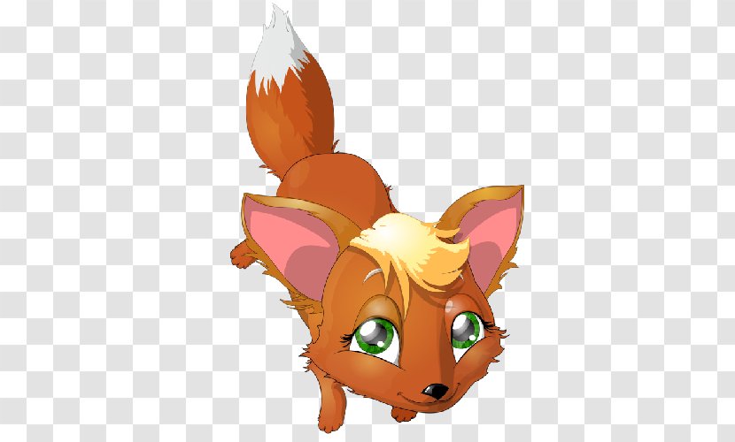 Drawing Paper Red Fox Poster - Cute Transparent PNG