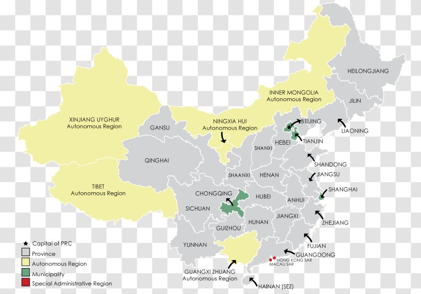 Ecoregion Water Resources Map China - Diagram Transparent PNG
