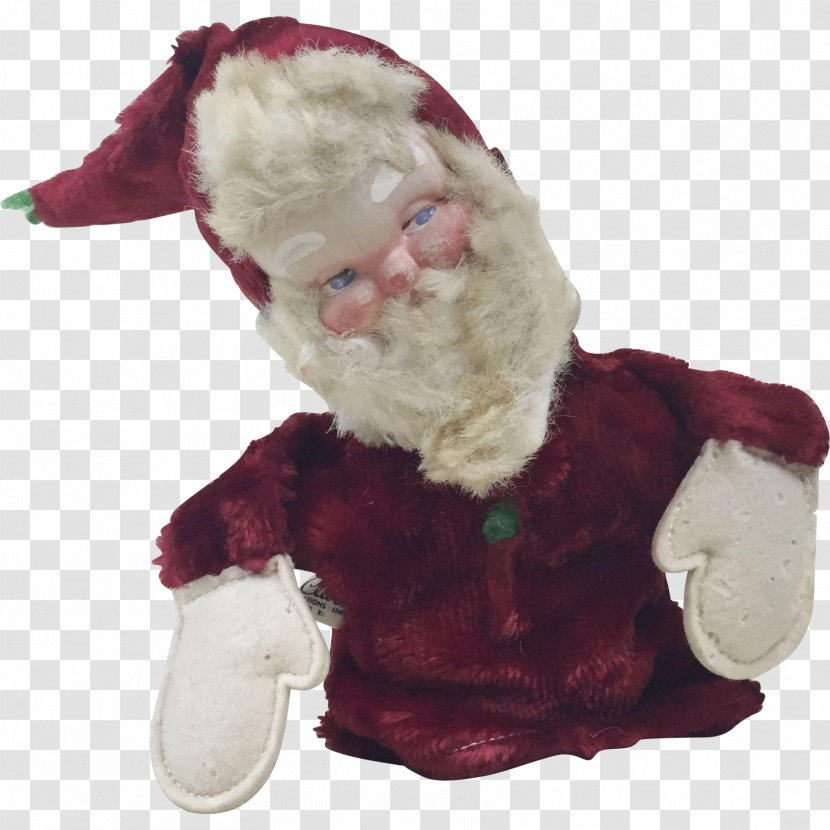 Santa Claus Mask Hand Puppet Costume - Christmas Transparent PNG