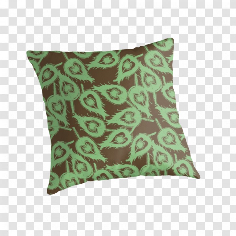 Throw Pillows Cushion Rectangle - Green - Pillow Transparent PNG