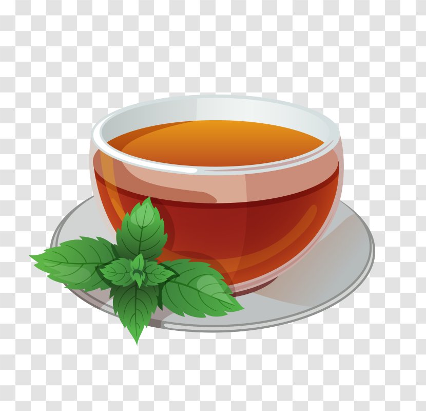 Ginger Tea Teacup Green - Oolong - Cuppa Transparent PNG