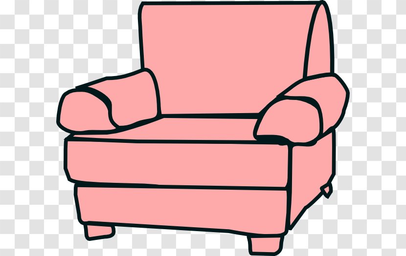 Chair Couch Furniture Clip Art - Outdoor - Vector Transparent PNG
