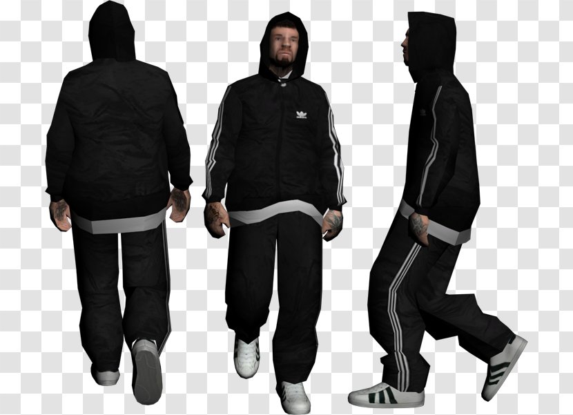 San Andreas Multiplayer Grand Theft Auto: Hoodie Mod Adidas - Rp Transparent PNG