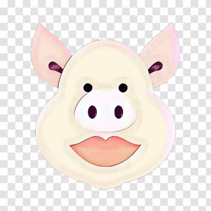 Pig Cartoon - Suidae Sticker Transparent PNG