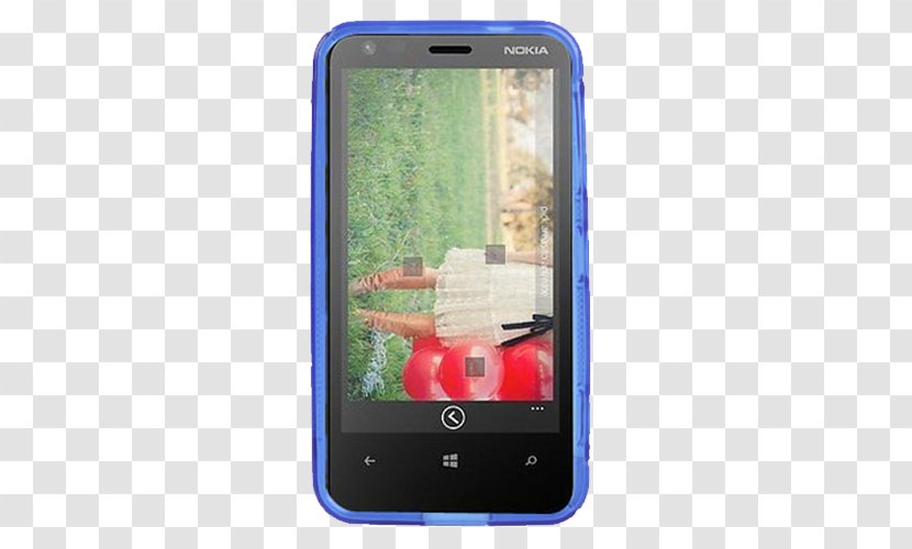 Smartphone Feature Phone Nokia Lumia 610 1520 Telephone - Polycrystalline Silicon Transparent PNG