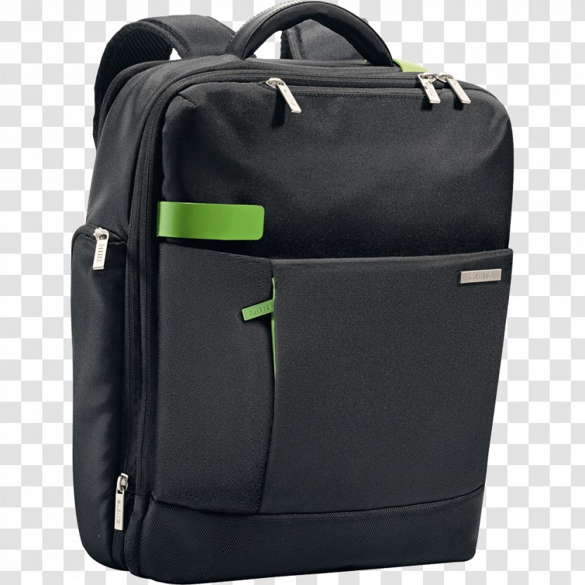 Laptop Backpack Bag Esselte Leitz GmbH & Co KG Travel - Black Transparent PNG
