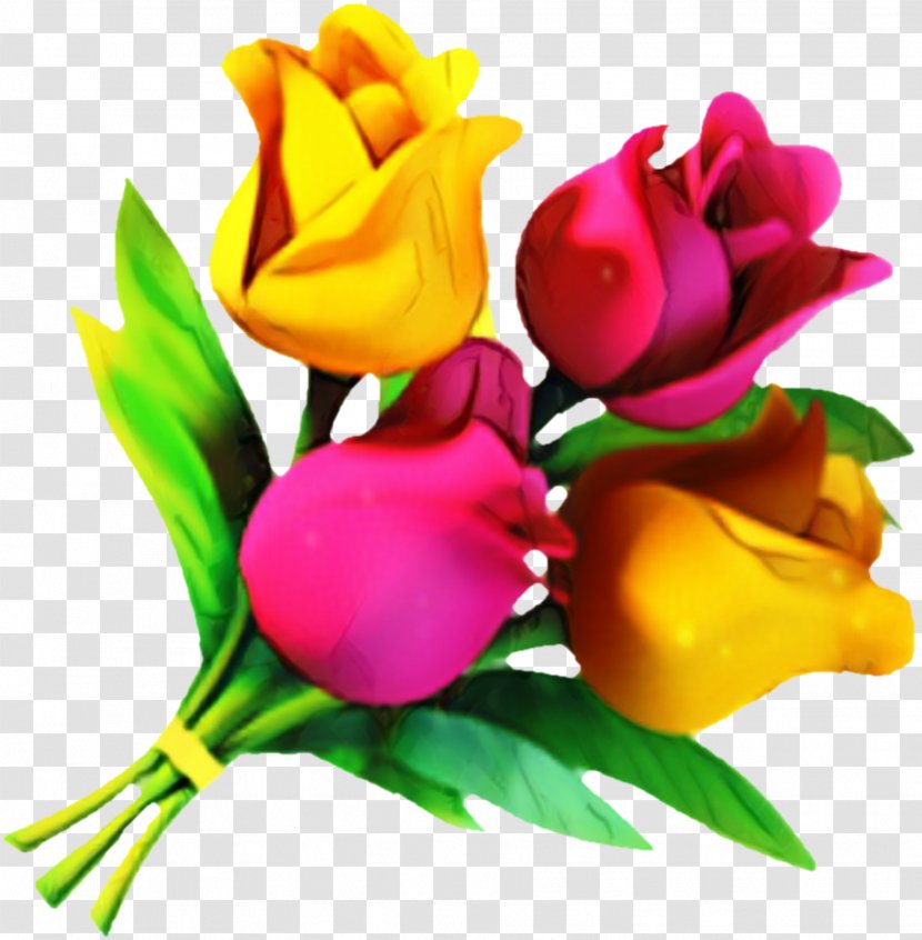 Flowers Background - Rose - Artificial Flower Family Transparent PNG