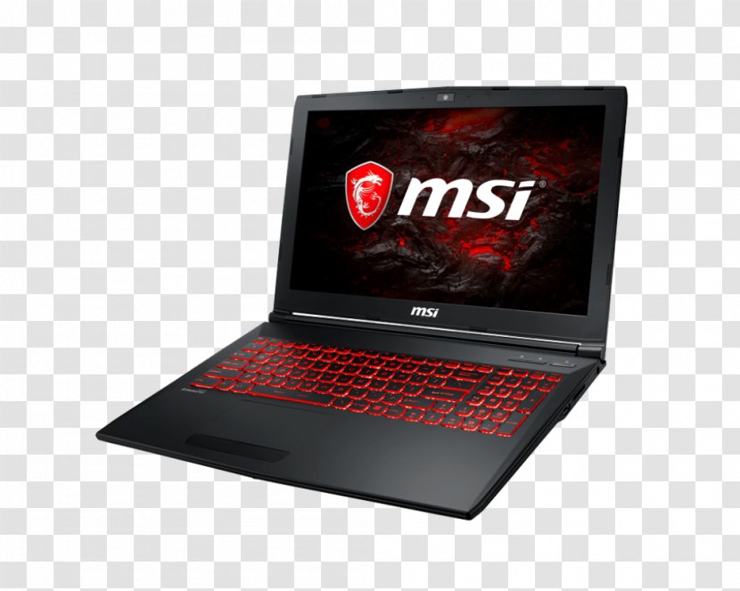 Laptop Intel Core I7 MSI GL72M - Microstar International Transparent PNG