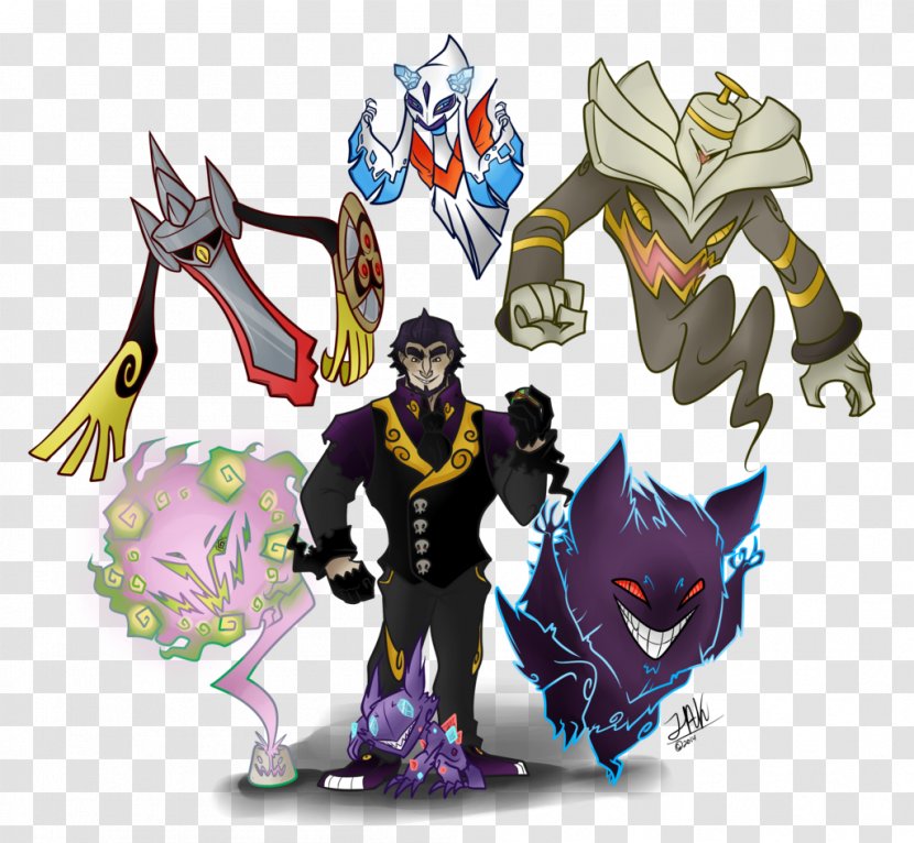 Pokémon Types Haunter The Company - Ghost - Pokemon Transparent PNG