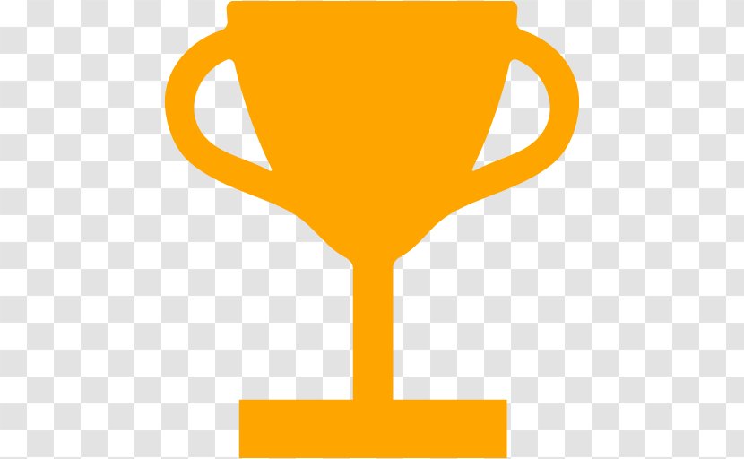 Orange Trophy Clip Art - Ribbon - Icon Transparent PNG