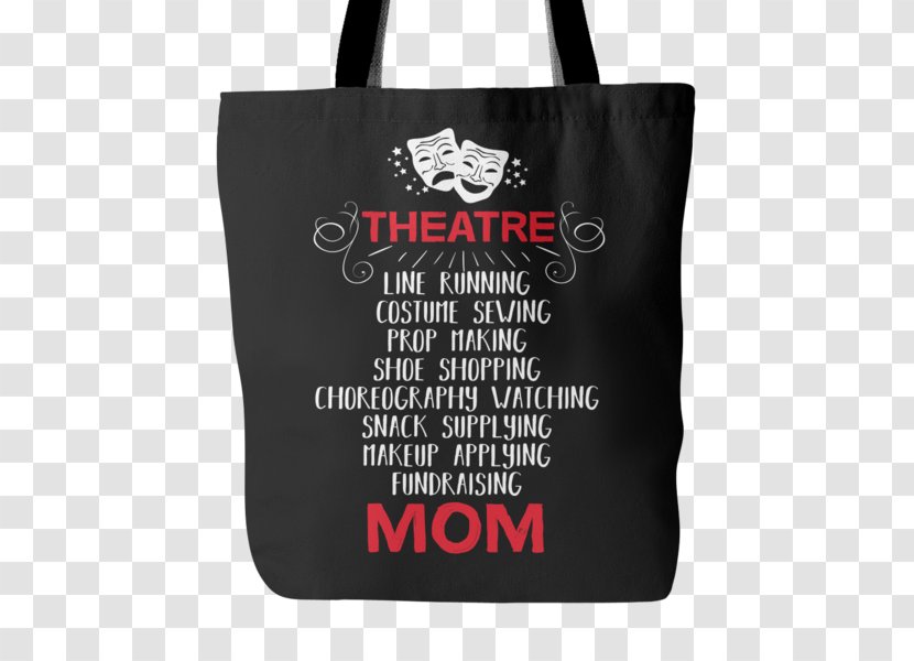 Tote Bag Hoodie Handbag Theatre Bluza - Brand - Theater Front Transparent PNG