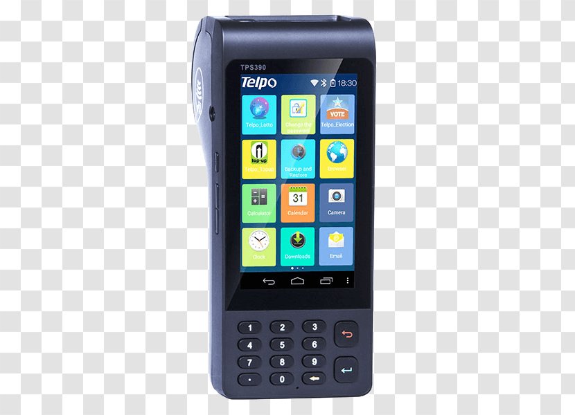Feature Phone Smartphone Point Of Sale Mobile Phones Handheld Devices - Pda Transparent PNG