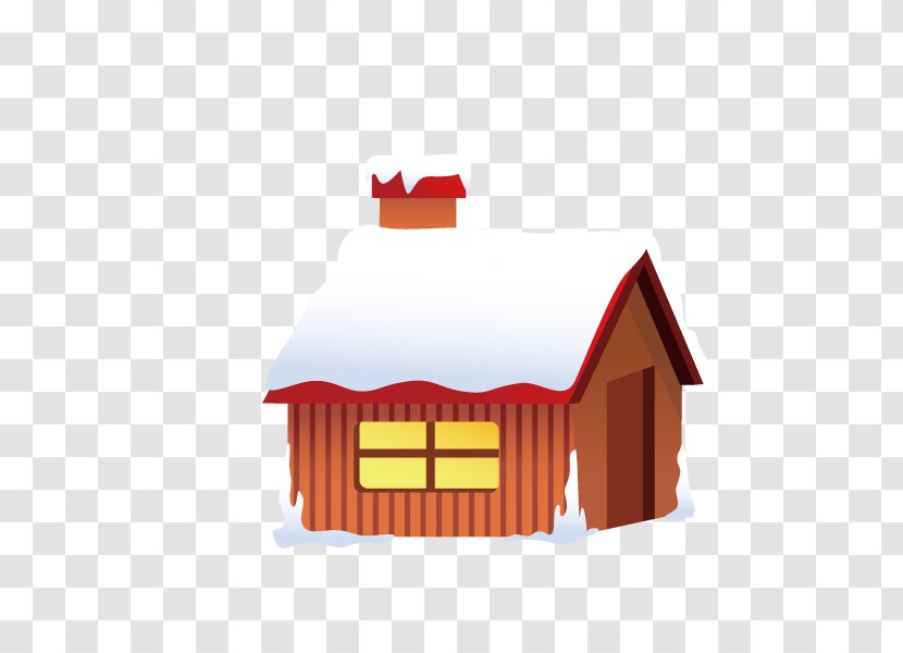 Snow Winter Cartoon Christmas - Art - Christmas,snow House,winter Transparent PNG