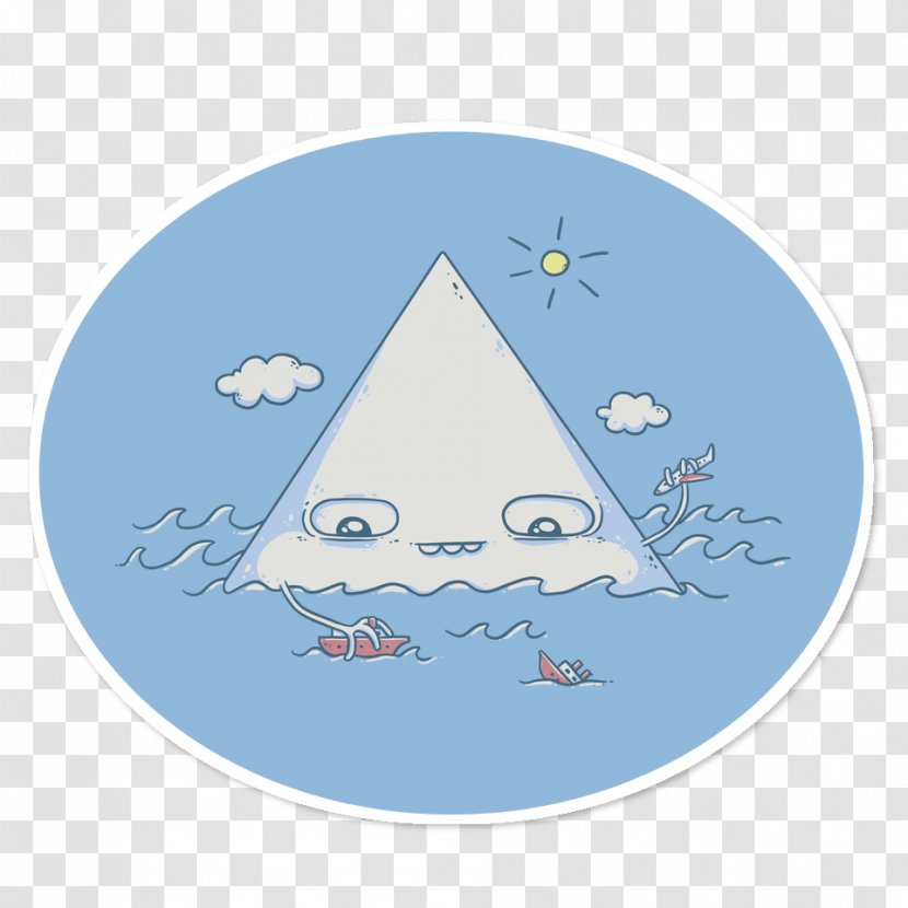 Cartoon Character Bermuda Triangle Animal - Blue - Sky Transparent PNG