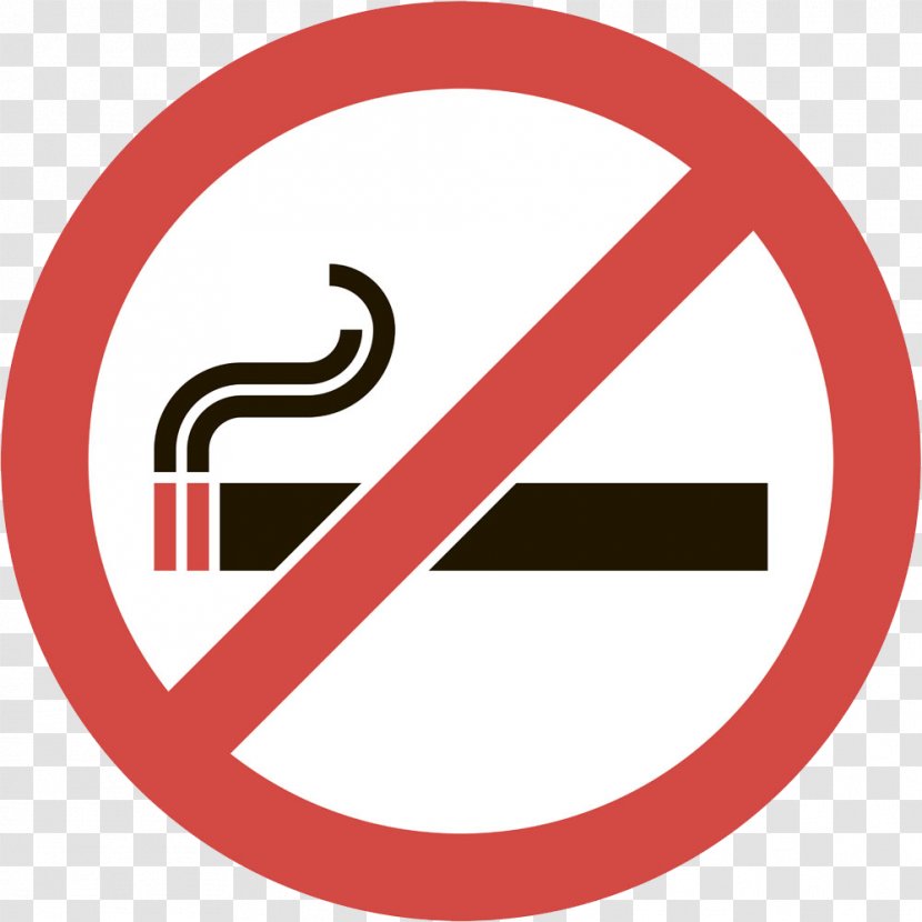 Smoking Ban Cessation Clip Art - Passive - Red On Burning Cigarette Butts Transparent PNG