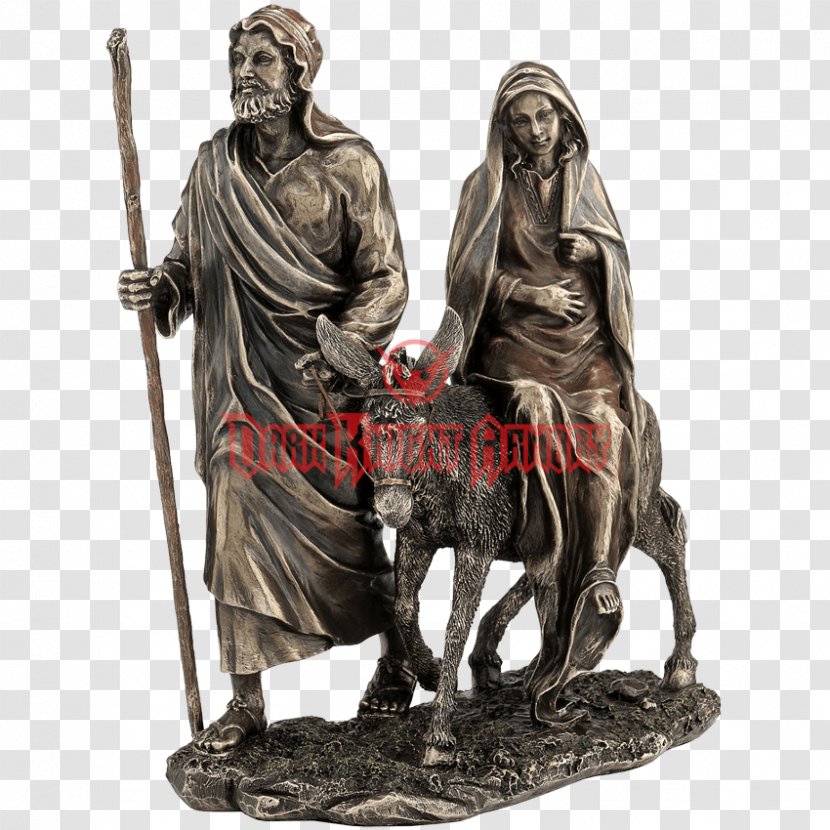 Statue Bronze Sculpture Figurine - Bethleham Badge Transparent PNG