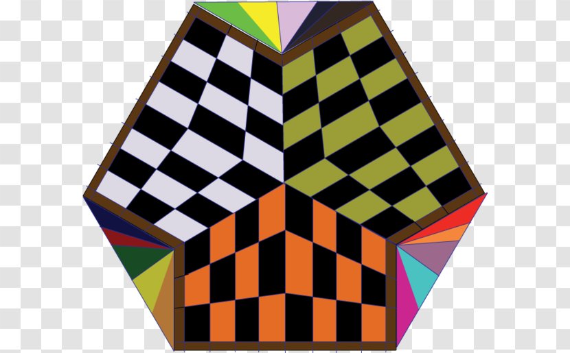 Symmetry Square Meter Pattern - Triangle - Chess Gold Transparent PNG