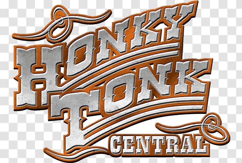 Logo Honky Tonk Central Font Brand Food - Starite Industries Llc Transparent PNG