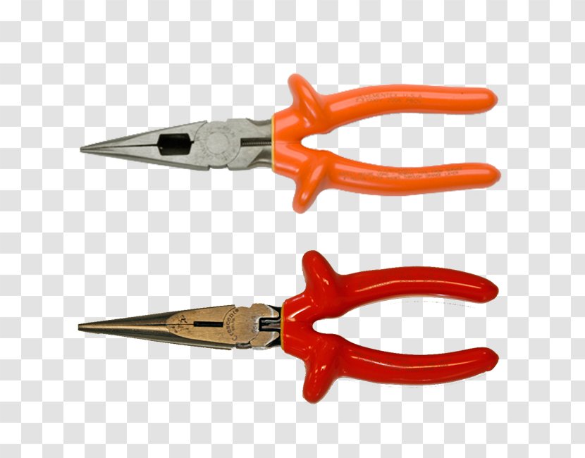 Diagonal Pliers Lineman's Wire Stripper Needle-nose - Cutting Tool Transparent PNG