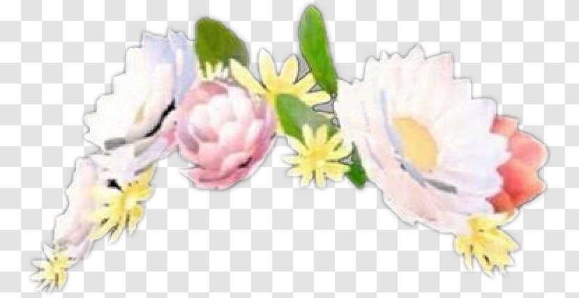 Floral Design Cut Flowers Sticker Snapchat - Crown - Snap Filter Transparent PNG