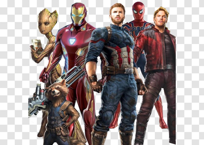 Captain America Spider-Man Iron Man Clint Barton Star-Lord - Comics - Avengers Transparent PNG
