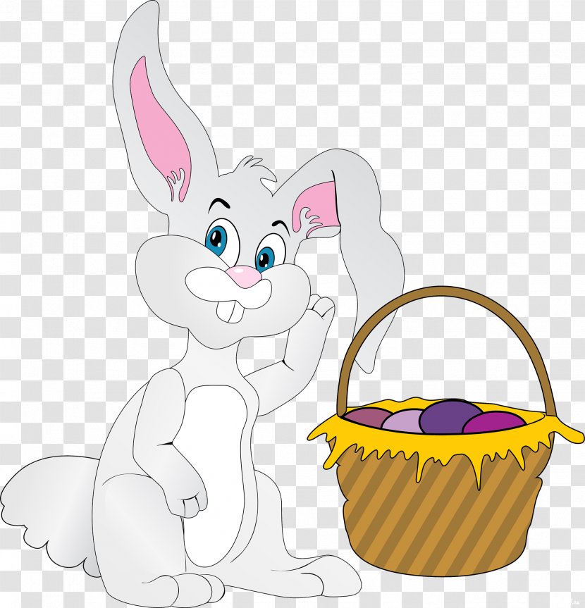 Easter Bunny Bugs European Rabbit Clip Art - Happy Transparent PNG