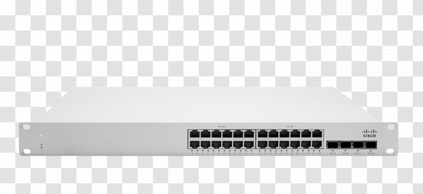 Cisco Meraki Power Over Ethernet Gigabit Stackable Switch Network - Discovery Protocol Transparent PNG