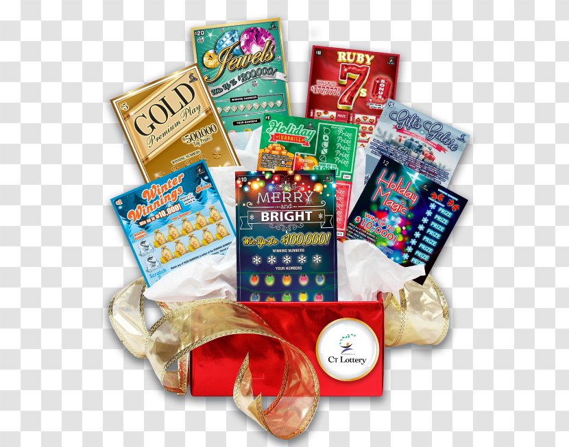 Lottery Food Gift Baskets Hamper Game - Ticket Transparent PNG