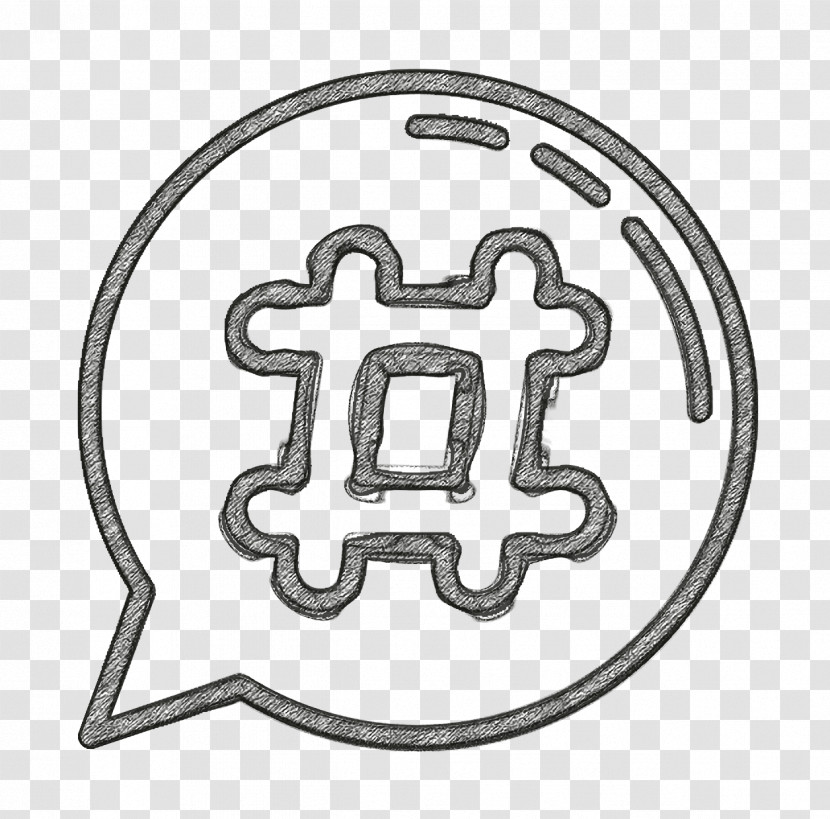 Social Media Icon Hashtag Icon Transparent PNG