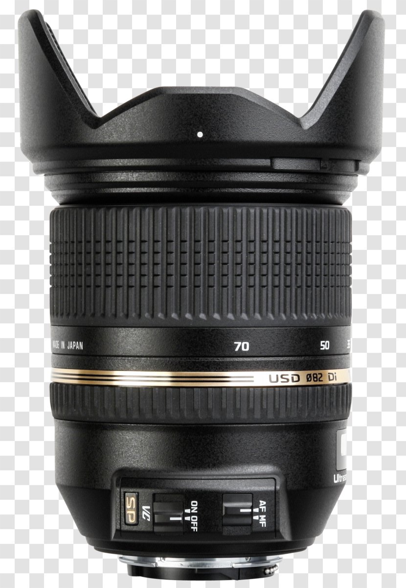 Fisheye Lens Tamron SP 24-70mm F/2.8 Di VC USD Camera Transparent PNG