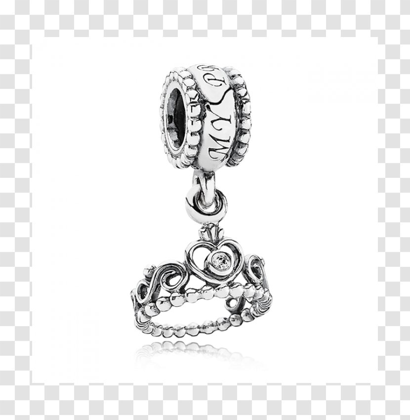 Pandora Charm Bracelet Tiara Cubic Zirconia Charms & Pendants - Fashion Accessory - Jewellery Transparent PNG