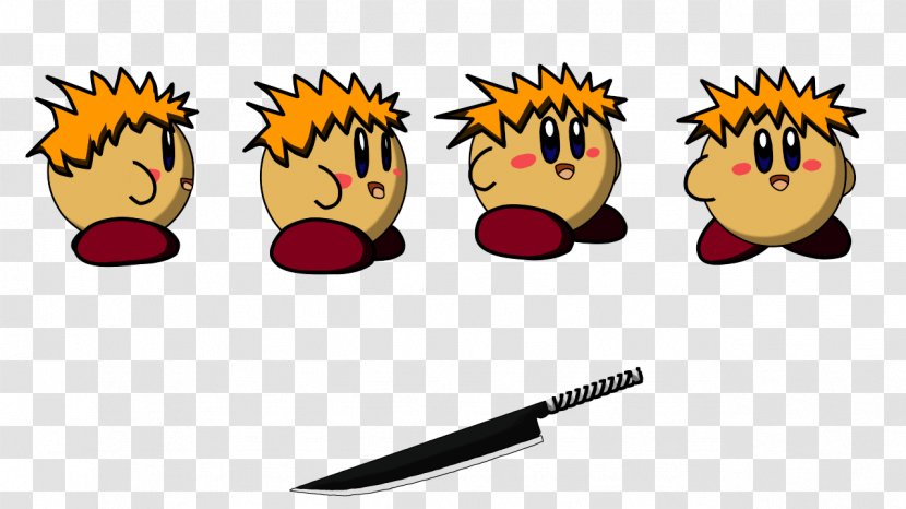 Cartoon Finger Line Clip Art - Smile - Ichigo Kurosaki Transparent PNG