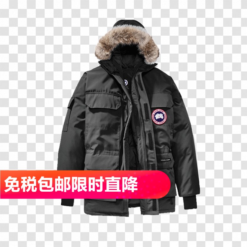 Canada Goose Parka Down Feather Jacket - Coat Transparent PNG