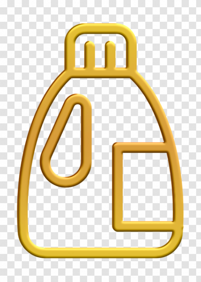 Icon Linear Laundry Symbols Icon Bleach Icon Transparent PNG