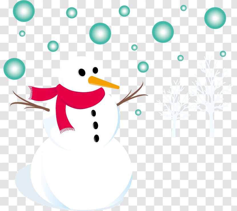 Light Snowman Clip Art - Fat Transparent PNG