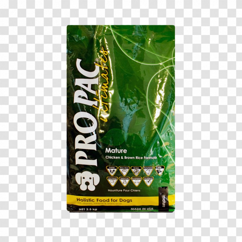 Dog Food Cat Pro Pac Puppy Chicken/Rice Pet - Grass Transparent PNG