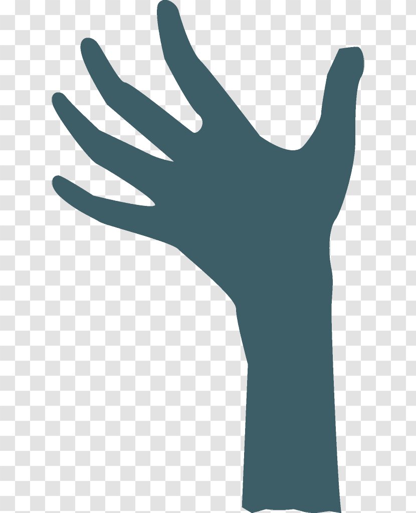 Death Hand Halloween - Sign Language - Wrist Transparent PNG
