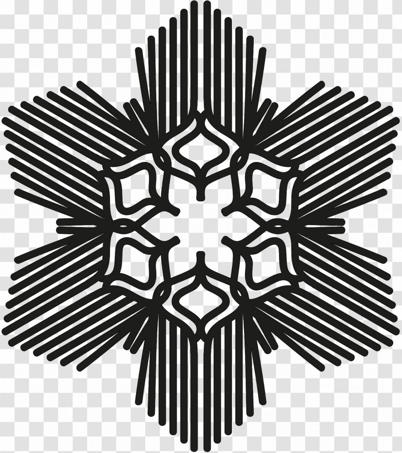 Logo Font Pattern Black & White - Tree - M Symmetry Transparent PNG